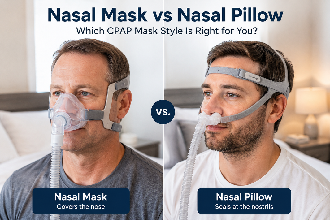 Nasal Mask vs Nasal Pillow: Which CPAP Mask Style Is Right for You?