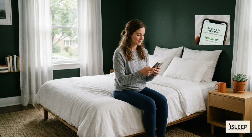 Does Isleep offer any kind of payment plan or financial assistance?