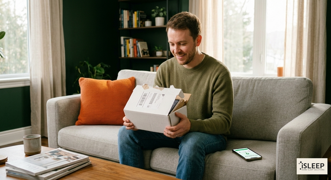 How Quickly iSleep Delivers Your At-Home Test and Final Report in the U.S.