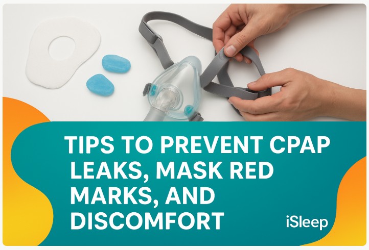Tips to Prevent CPAP Leaks, Mask Red Marks, and Discomfort