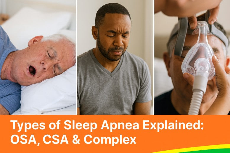 Types of Sleep Apnea Explained: OSA, CSA & Complex