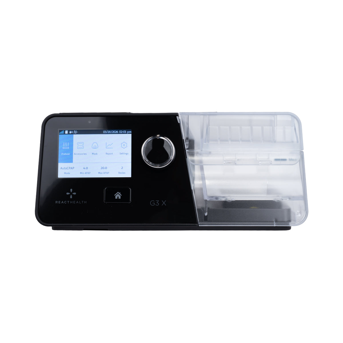 React Health G3 X APAP Machine with Cellular Modem & Heated Tube