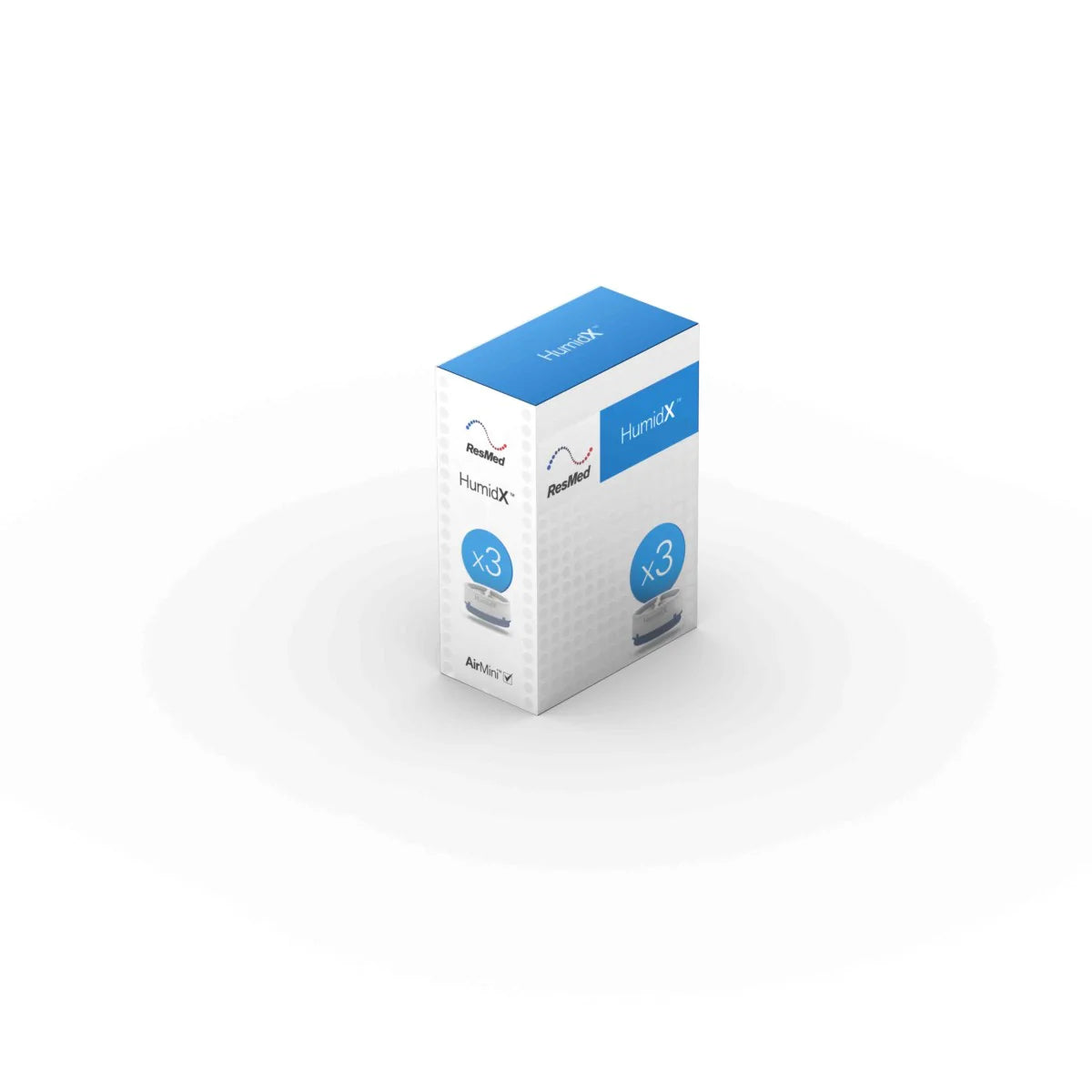 ResMed AirMini™ HumidX™ Waterless CPAP Cartridges. ResMed AirMini™ HumidX™ Waterless CPAP Cartridges.